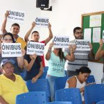 Universitários vão à Câmara de Campo Alegre pedir apoio de vereadores sobre a questão do transporte escolar