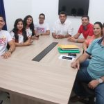 Vereadores de Campo Alegre concedem entrevista à alunos e professores da Escola Monsenhor Hildebrando referente a educação fiscal em nosso município