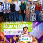 Dia de entrega de 2.500 cestas básicas através do programa Bolsa Alegre