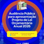 Audiência Pública para apresentação Projeto de Lei Orçamentária Anual 2026